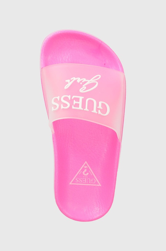 Dětské pantofle Guess růžová FI6DIN.ELE19