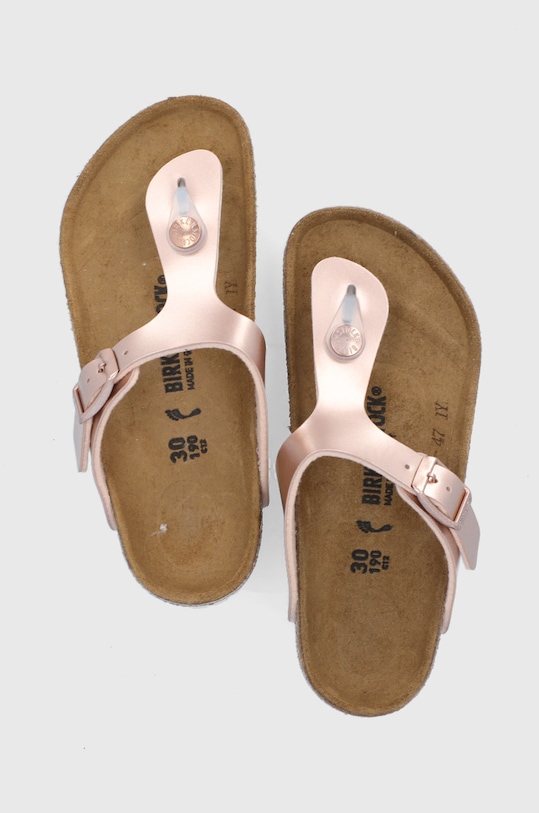 Birkenstock Japonki dziecięce złoty 1012526.30.35