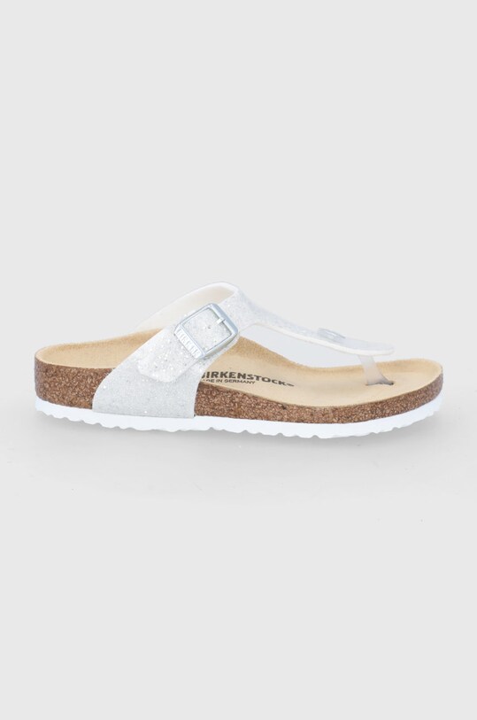 Παιδικές σαγιονάρες Birkenstock ασημί 1022255.30.35