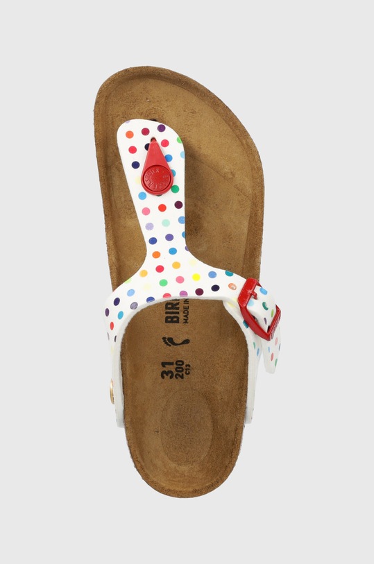 Birkenstock japonki dziecięce biały 1021713