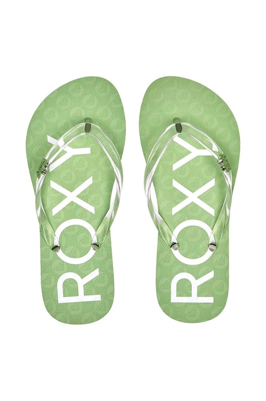 Roxy japonki dziecięce zielony ARGL100324