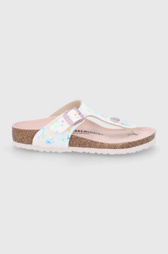 Birkenstock japonki dziecięce Gizeh imitacja skóry licowej różowy 1022197.30.35