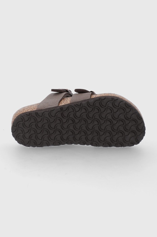 Birkenstock klapki zamszowe Mayari 1014177 brązowy