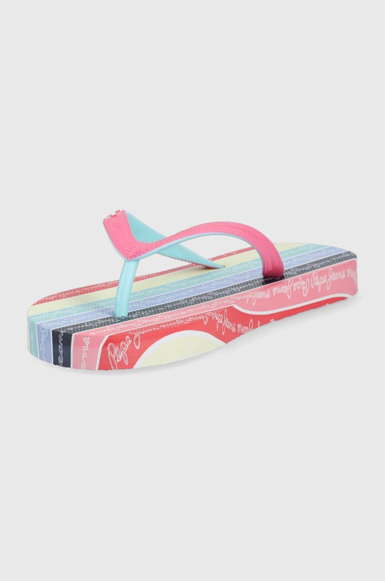 Dziewczynka Pepe Jeans japonki dziecięce PGS70049 różowy