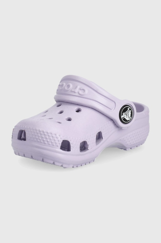 Dziewczynka Crocs klapki dziecięce DS.CLOG.T.206990.PPYY.G fioletowy
