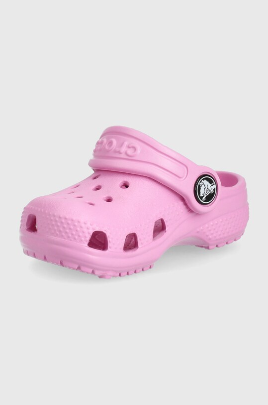Fete Crocs slapi copii DS.CLOG.T.206990.PPYY.G roz