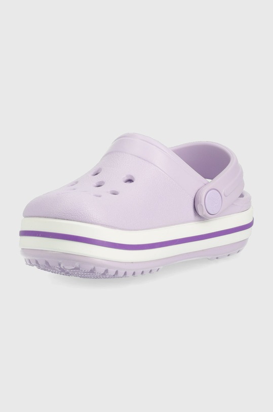 Dziewczynka Crocs klapki dziecięce DS.CLOG.T.207005.PPYY.G fioletowy