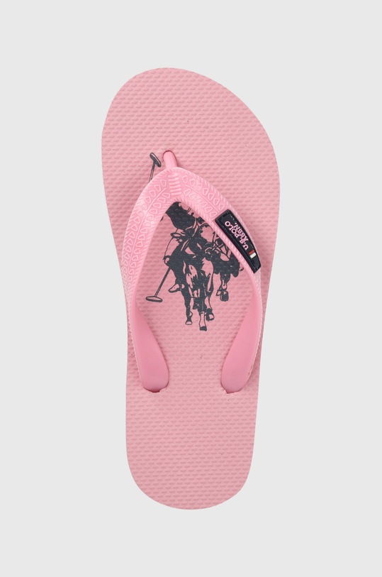 U.S. Polo Assn. japonki dziecięce różowy VAIAK001K.2G1.PIN002