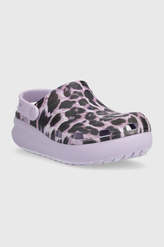 Crocs klapki dziecięce KIDS.CLOG.207838.PPYY fioletowy SS22