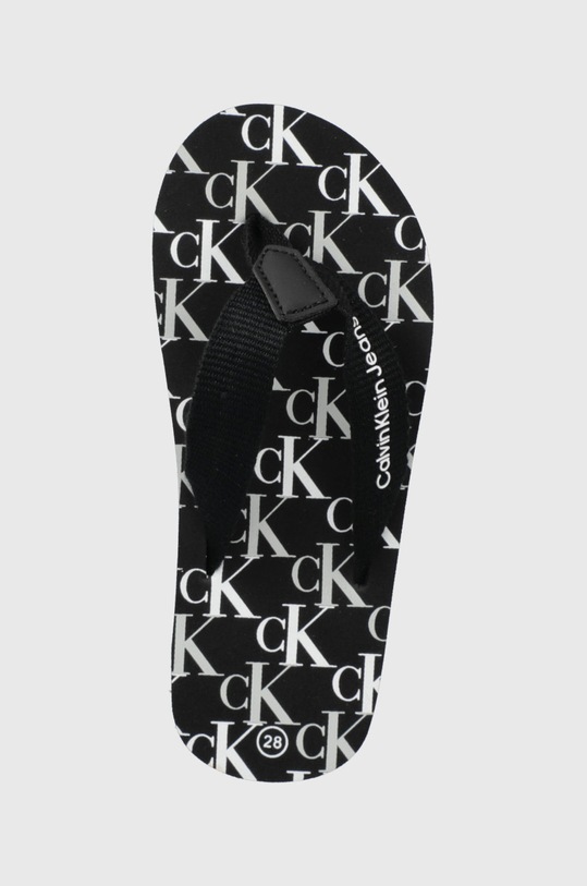 Calvin Klein Jeans japonki dziecięce V3X8.80156.28.32 czarny V3X8.80156.28.32