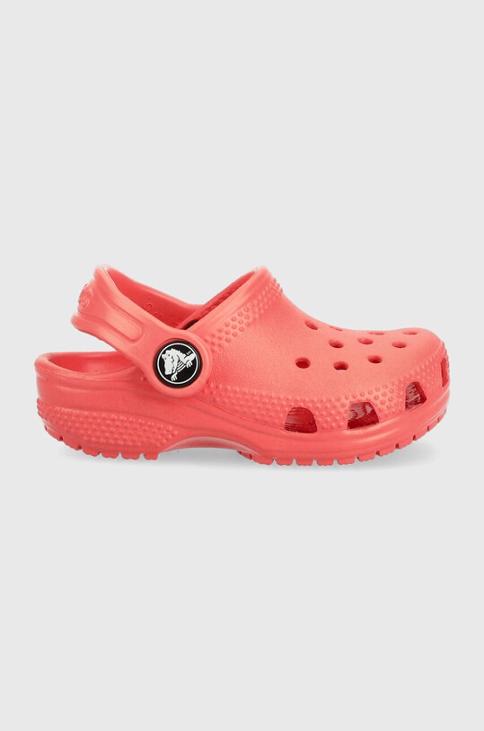 Дитячі шльопанці Crocs червоний KIDS.CLOG.T.206990.PPYY