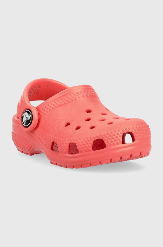 Дитячі шльопанці Crocs KIDS.CLOG.T.206990.PPYY червоний SS23