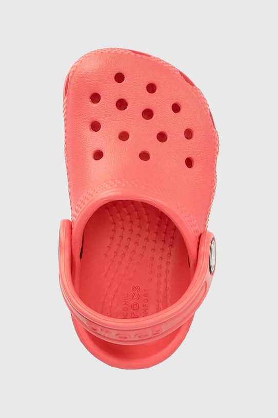 Детские шлепанцы Crocs красный KIDS.CLOG.T.206990.PPYY