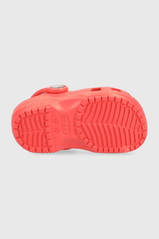 Detské šľapky Crocs KIDS.CLOG.T.206990.PPYY červená