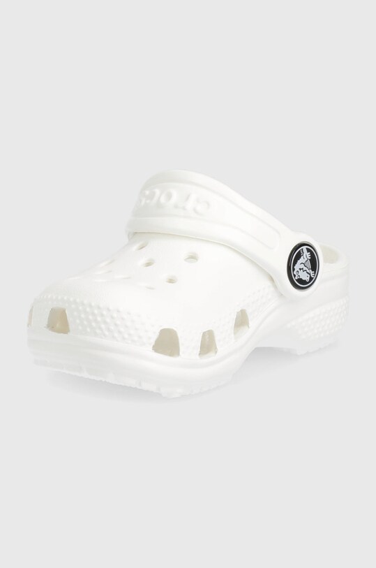 Chłopiec Crocs klapki dziecięce KIDS.CLOG.T.206990.PPYY biały