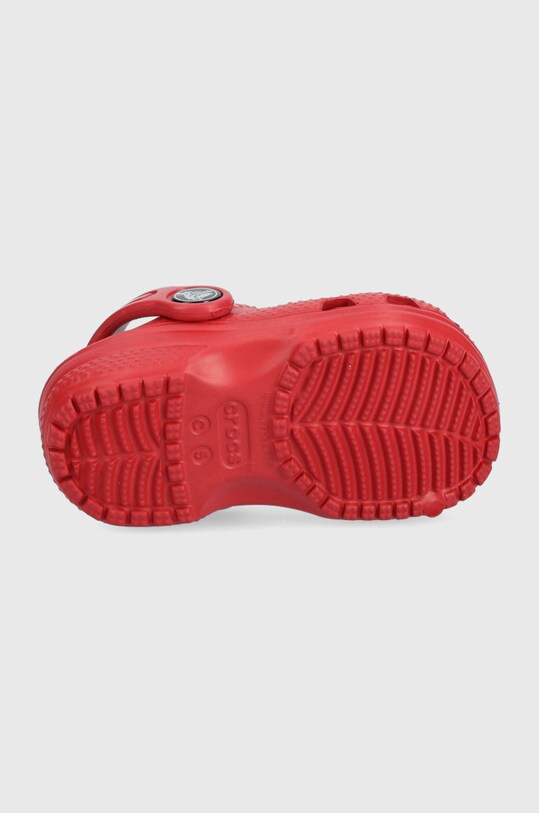Детские шлепанцы Crocs KIDS.CLOG.T.206990.PPYY красный