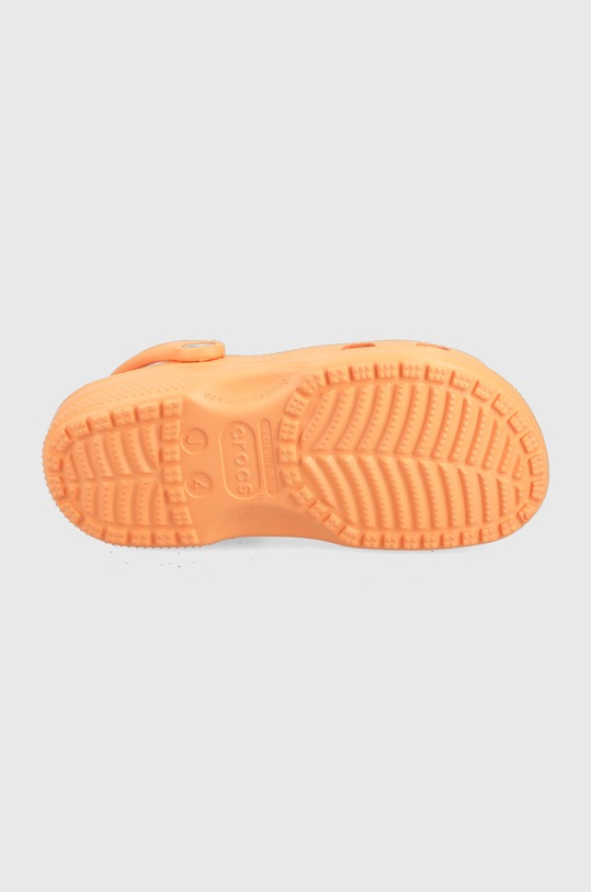Pantofle Crocs C.KIDS.CLOG.206991.PPYY oranžová