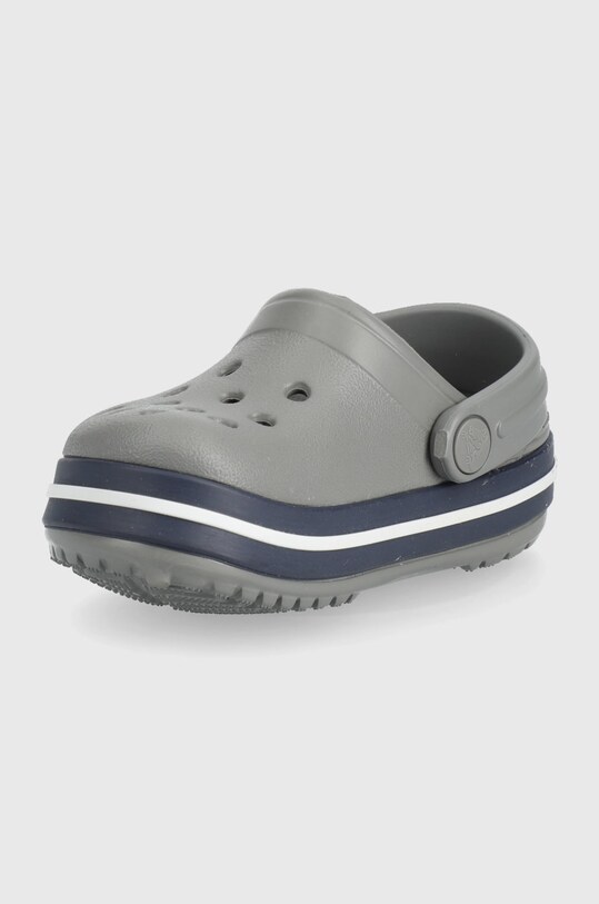 Chlapec Detské šľapky Crocs KIDS.CLOG.T.207005.PPYY sivá