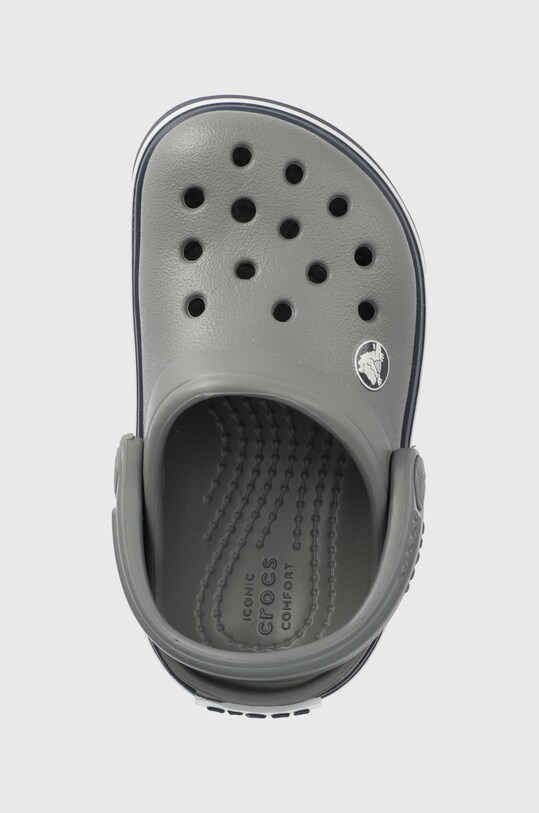 Detské šľapky Crocs sivá KIDS.CLOG.T.207005.PPYY
