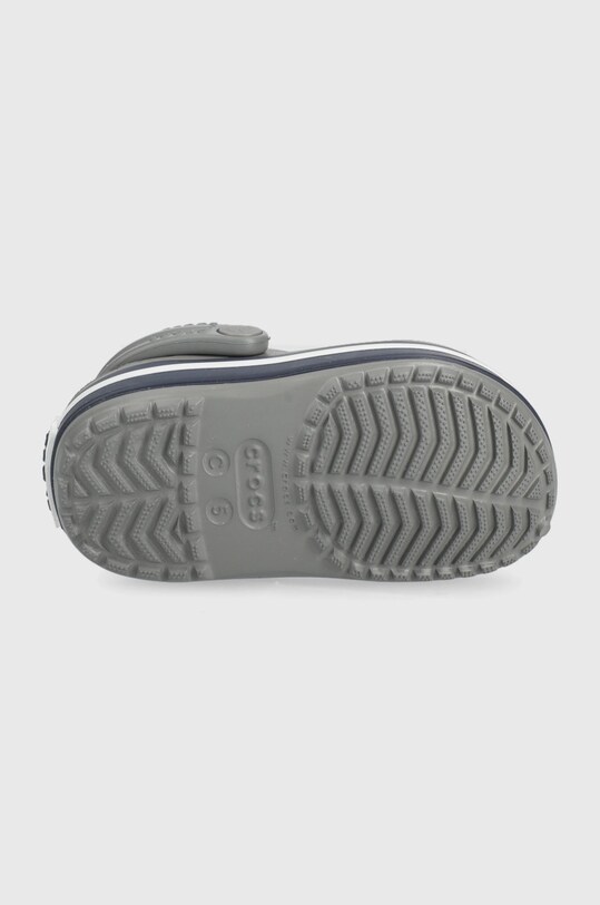 Detské šľapky Crocs KIDS.CLOG.T.207005.PPYY sivá
