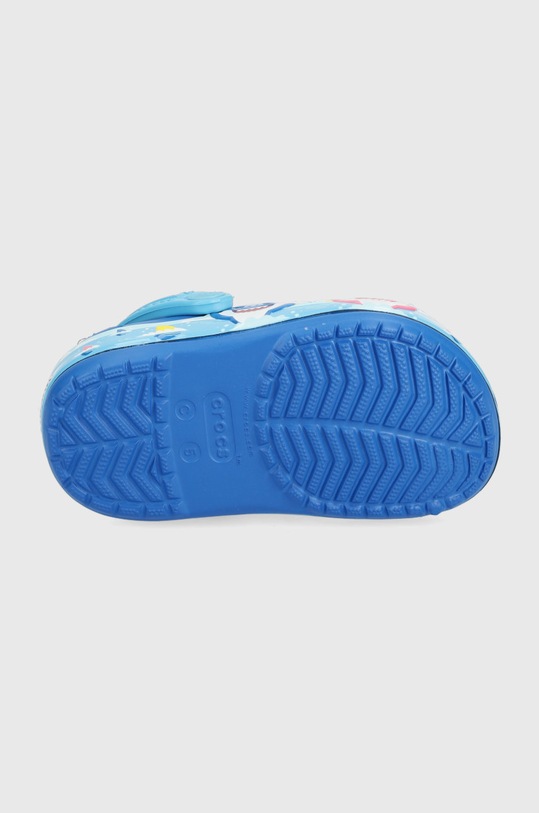 Crocs klapki dziecięce BAND.CLOG.T.207066.PPYY niebieski