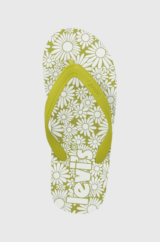 Levi's japonki dziecięce zielony VCAL0061S.SOUTH.BEACH