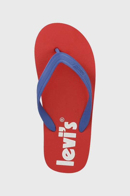Levi's japonki dziecięce czerwony VCAL0063S.SOUTH.BEACH.2