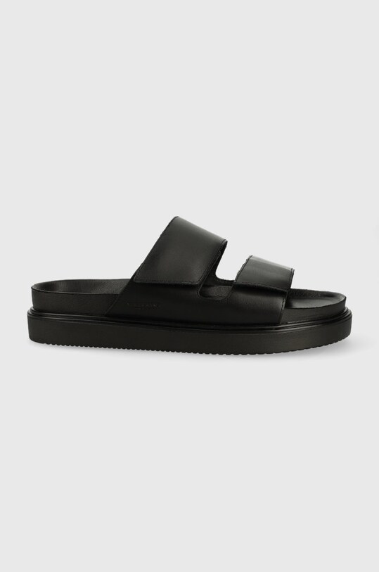 Шкіряні шльопанці Vagabond Shoemakers Seth чорний 5390.101.20