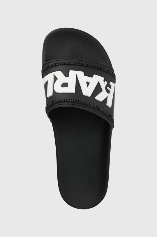 Karl Lagerfeld papuci Kondo negru KL70004.V00