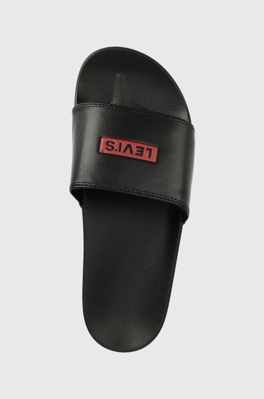 Levi's klapki June Boxtab czarny D6568.0001