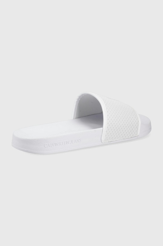 Šľapky Calvin Klein Jeans YM0YM00453.YAF biela SS22