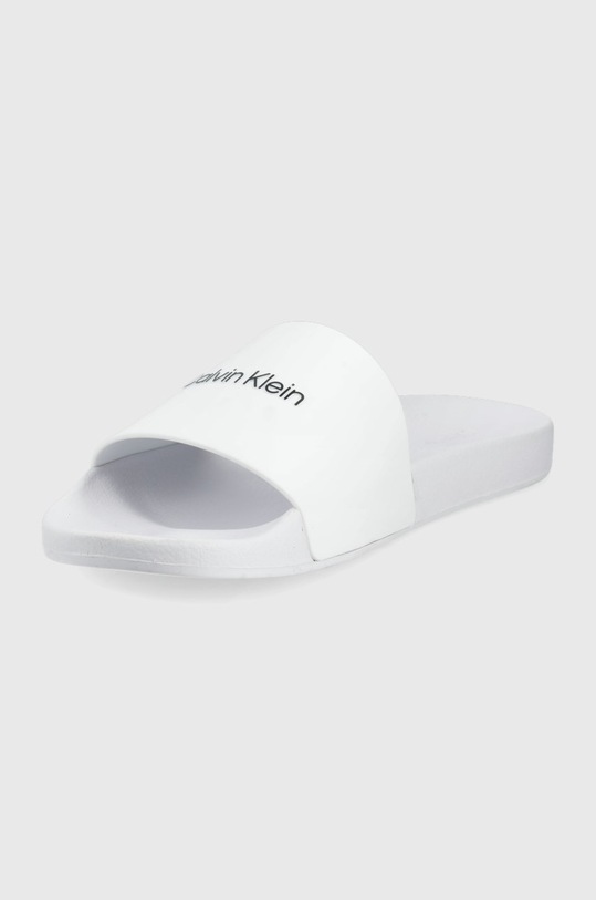 Obuwie Calvin Klein klapki HM0HM00455.YAF szary