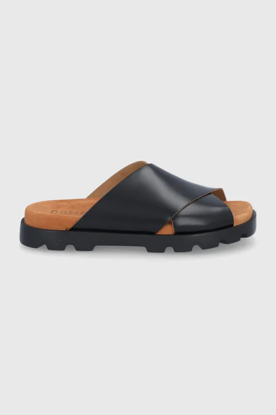 Camper slapi de piele Brutus Sandal negru K100775.001