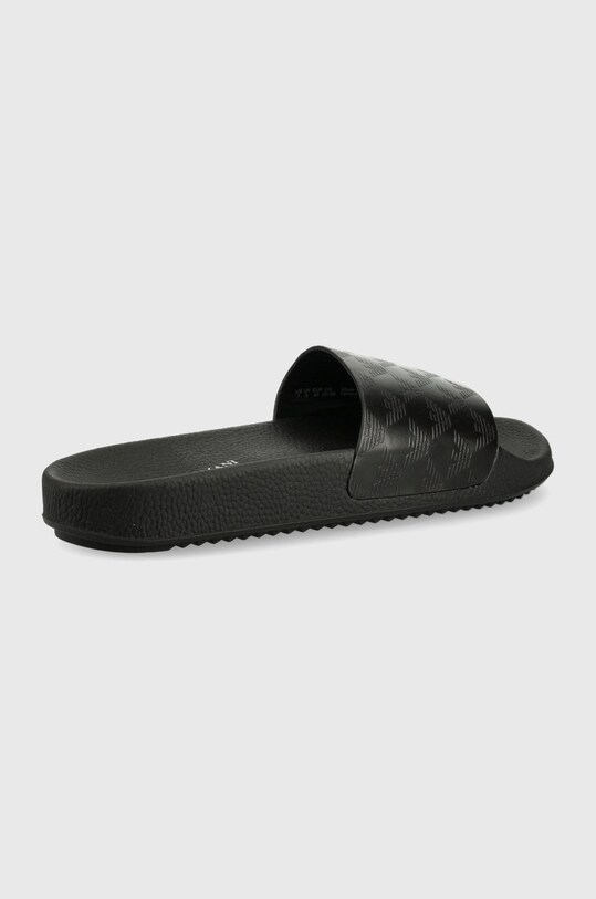 Emporio Armani slapi de piele X4P114.XF622.00002 negru SS22