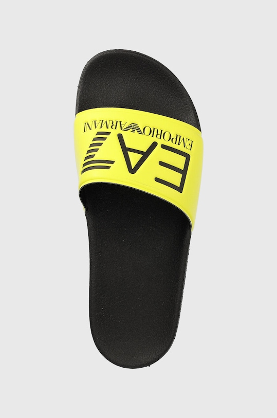 Pantofle EA7 Emporio Armani žlutá XCP001.XCC22.M561