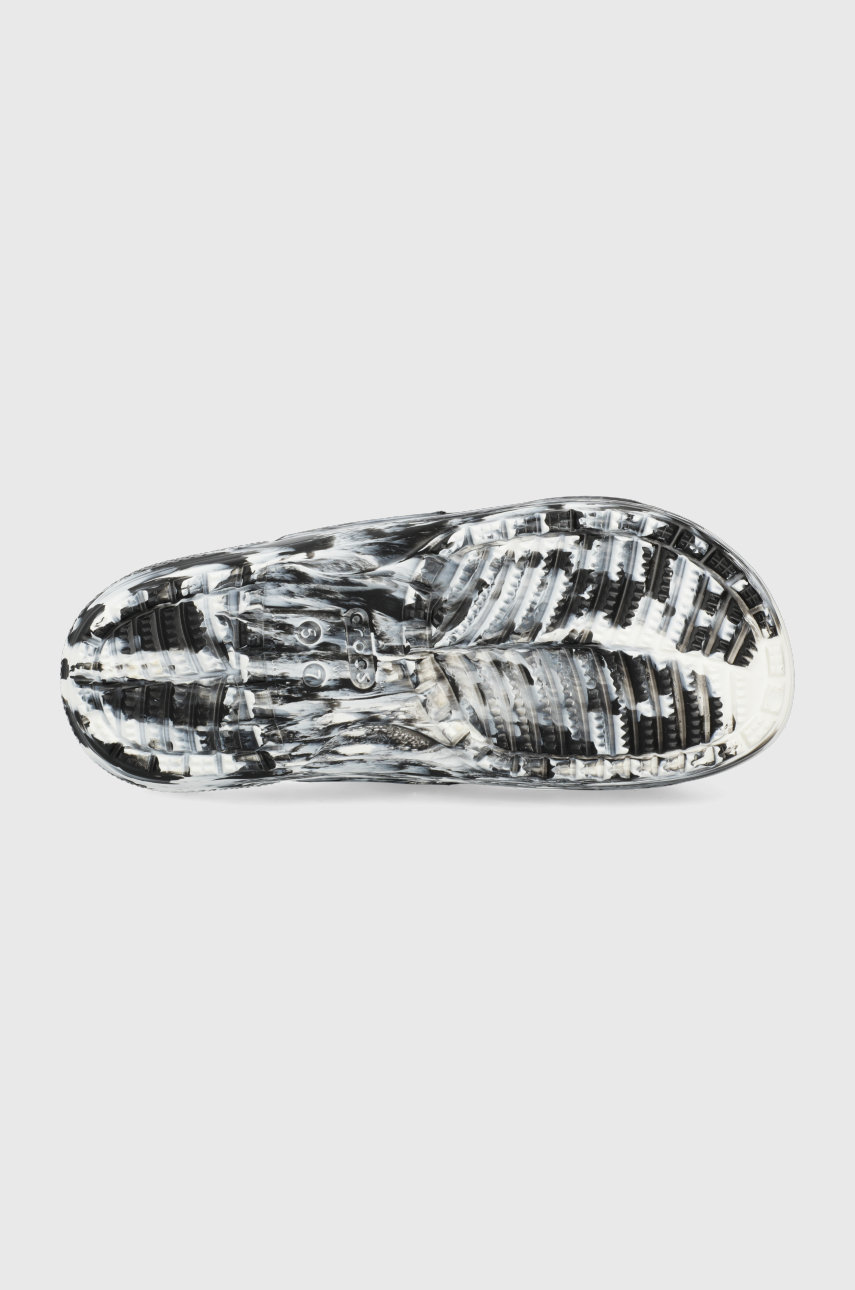 Crocs klapki Classic Marbled Sandal 103 207701.103 czarny