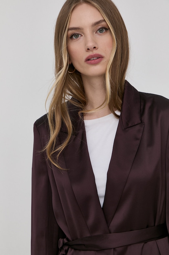 Μπλέιζερ με μίγμα μαλλιού Boss κόκκινο 50463756