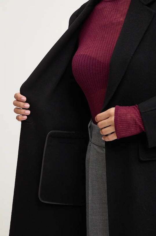 Vlněný kabát Patrizia Pepe 8O0004.A006