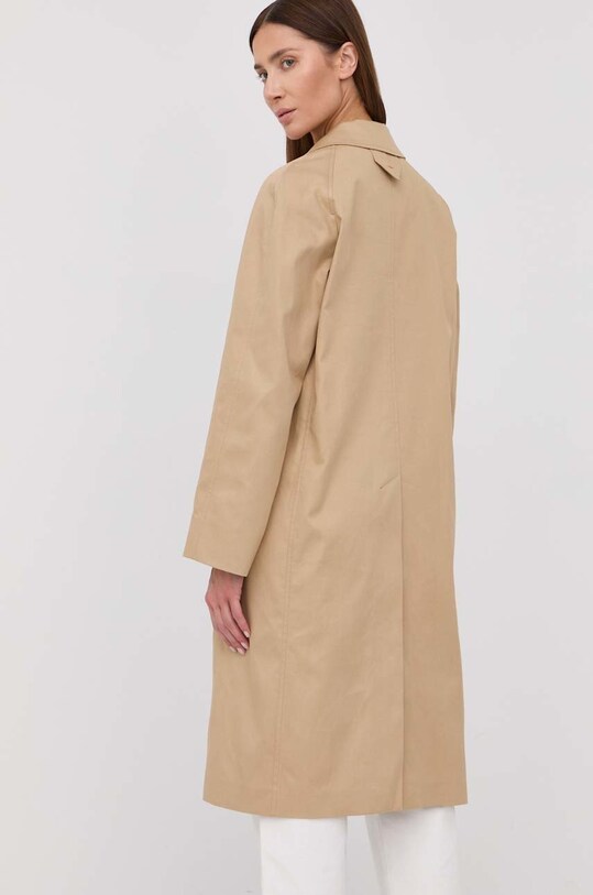 Odzież Victoria Beckham płaszcz 1222WCT003647B beżowy