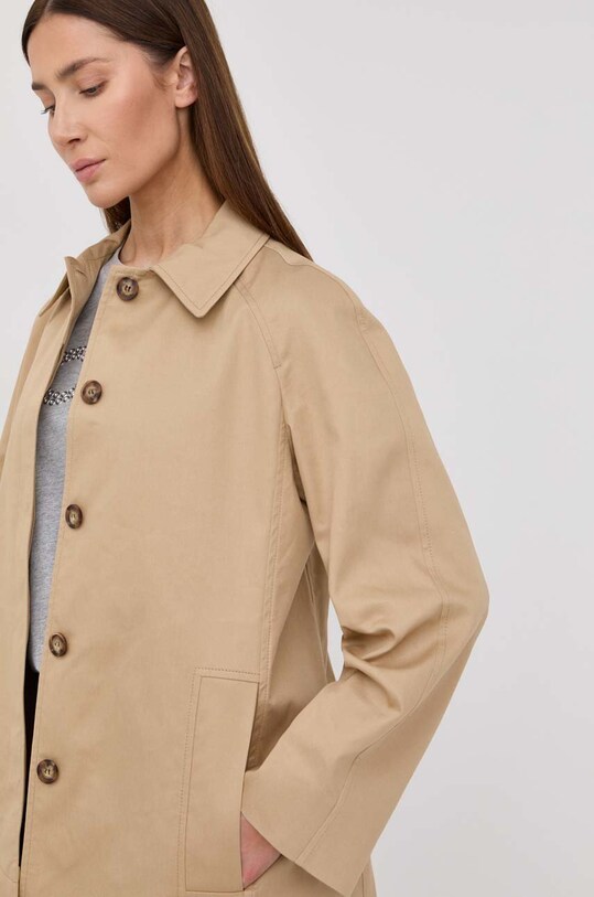 Victoria Beckham płaszcz beżowy 1222WCT003647B