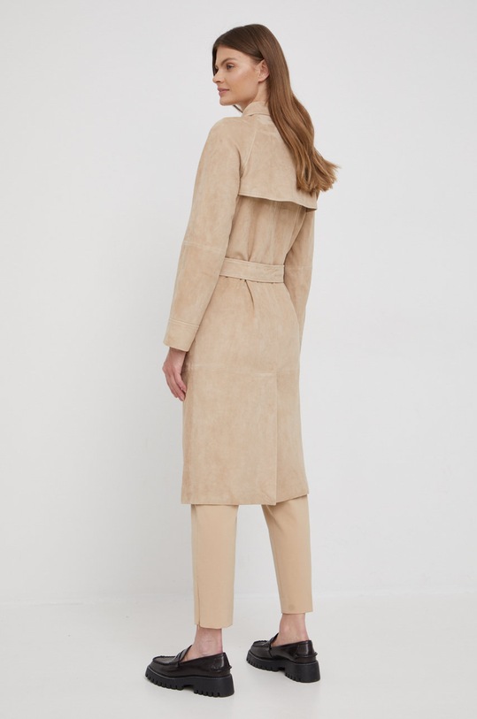 Oblečení Kožený kabát Calvin Klein K20K203683.PPYY béžová