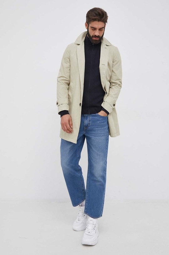 Tommy Hilfiger Płaszcz PDTHL4059.PDTH200 zielony SS22