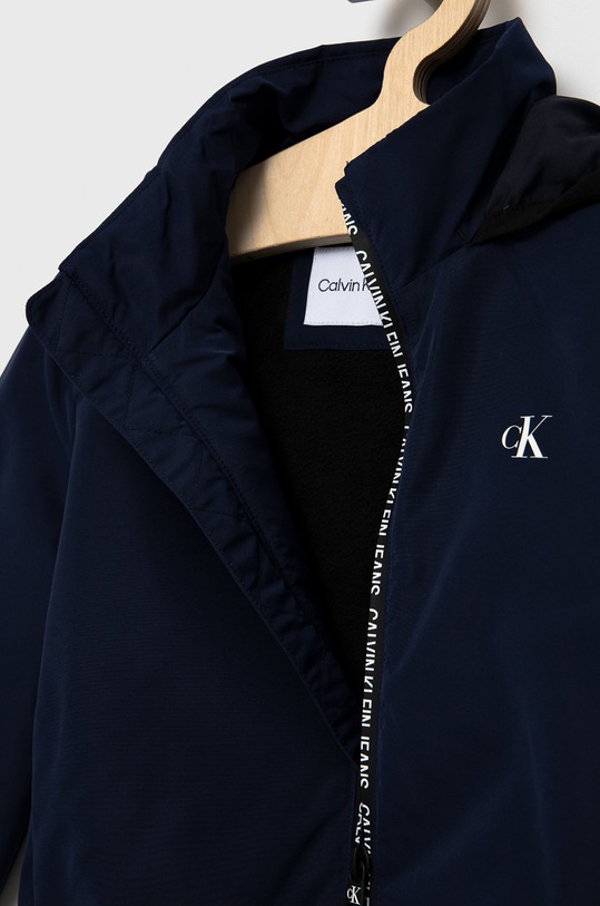 Băieți Calvin Klein Jeans geaca copii IB0IB01096.PPYY bleumarin