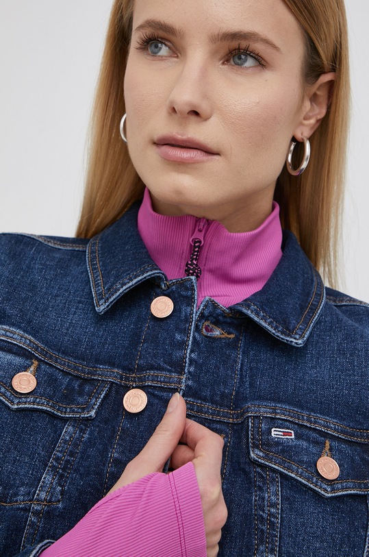 Tommy Jeans geacă din denim bleumarin DW0DW11443.PPYY
