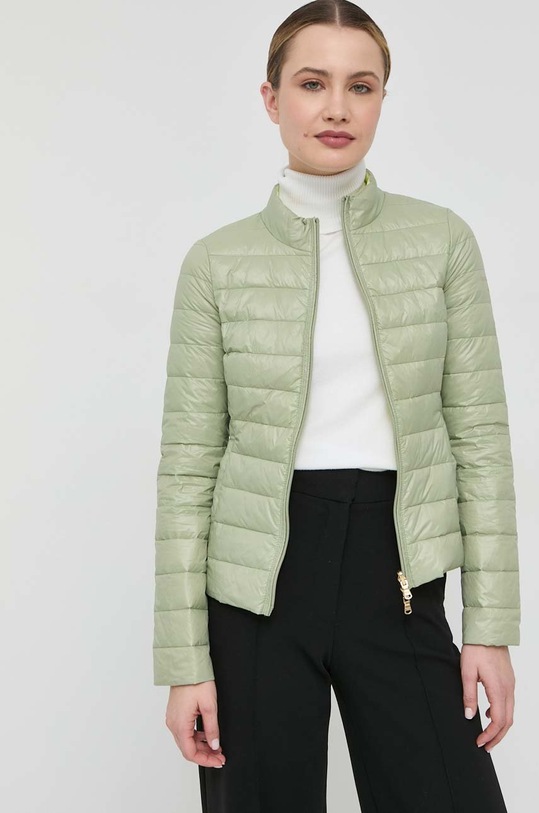 Oboustranná péřová bunda Patrizia Pepe CO0178.A503 zelená