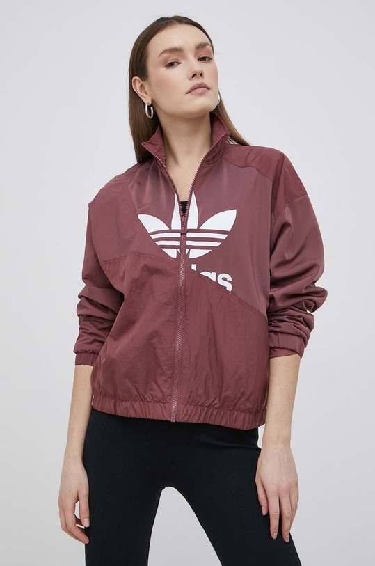 Jakna adidas Originals Adicolor bez tople podstave ljubičasta HC7053
