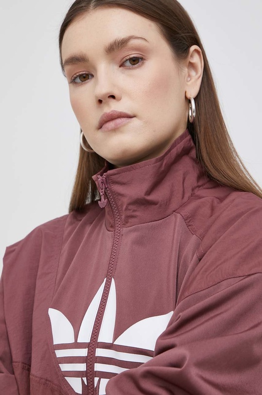 Jakna adidas Originals Adicolor ljubičasta HC7053