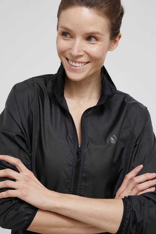 Куртка для бега adidas Performance HC7971 без подкладки чёрный HC7971