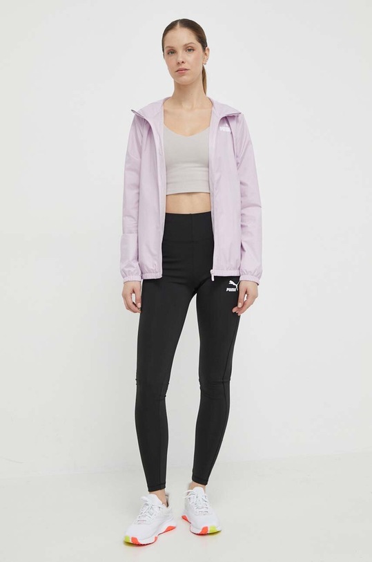 Puma wiatrówka Essentials Solid 847494 różowy AW24