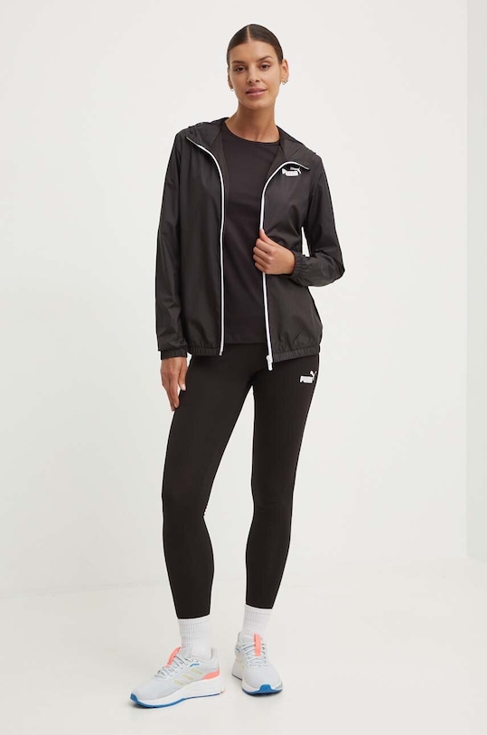 Puma wiatrówka Essentials Solid 847494 czarny AW24